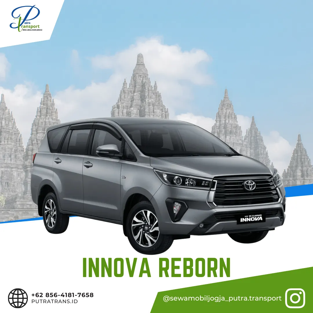 Sewa Innova Reborn facelift Dengan Supir